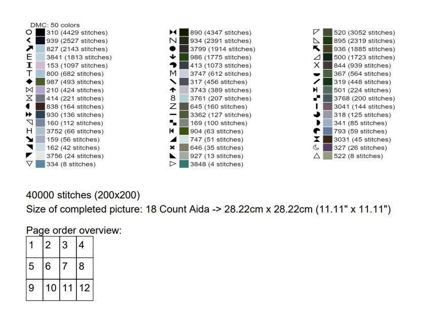 Revenant Acres Cross Stitch Pattern Digital Download